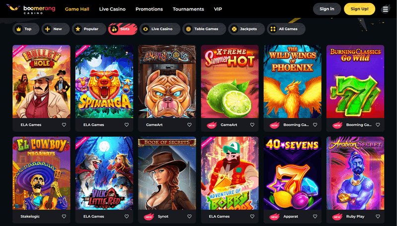 Boomerang casino login, casino boomerang